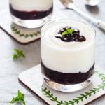 Yogurt Black Sticky Rice Pudding - A healthy Vietnamese dessert