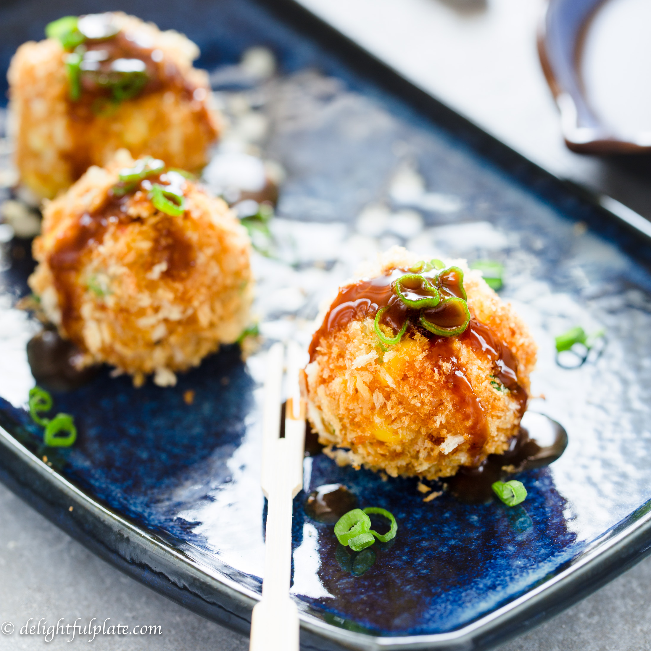 Crispy Baked Shrimp Corn Cakes