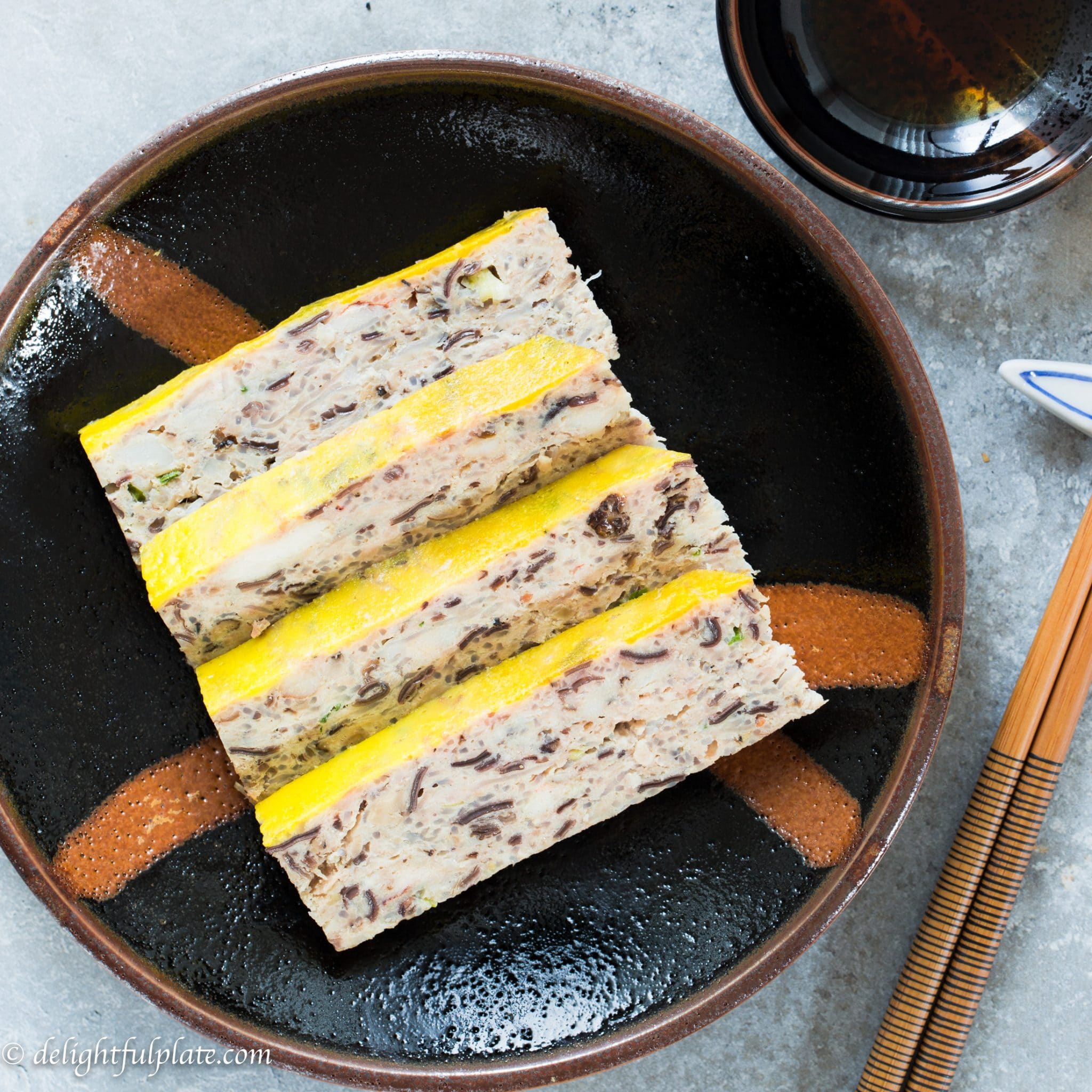 Vietnamese Egg Meatloaf (Cha Trung) Delightful Plate