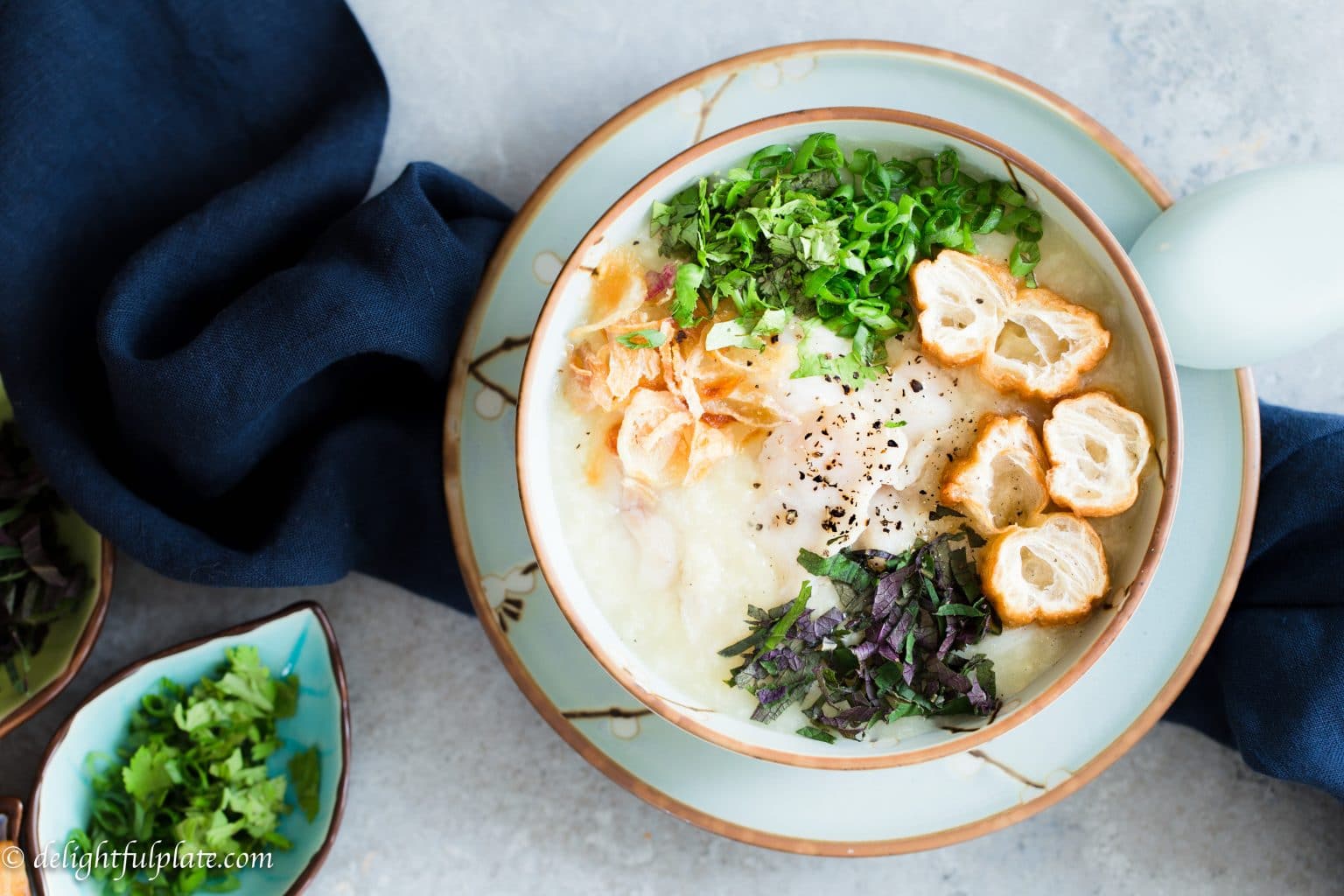 Congee Writing Cooking Vietnamese Rice Porridge (Congee) - Delightful Plate