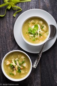 Seafood Opo Squash Soup is healthy and delicious with sweetness from opo squash, shrimp and crab. This easy soup can be made in less than 30 minutes.