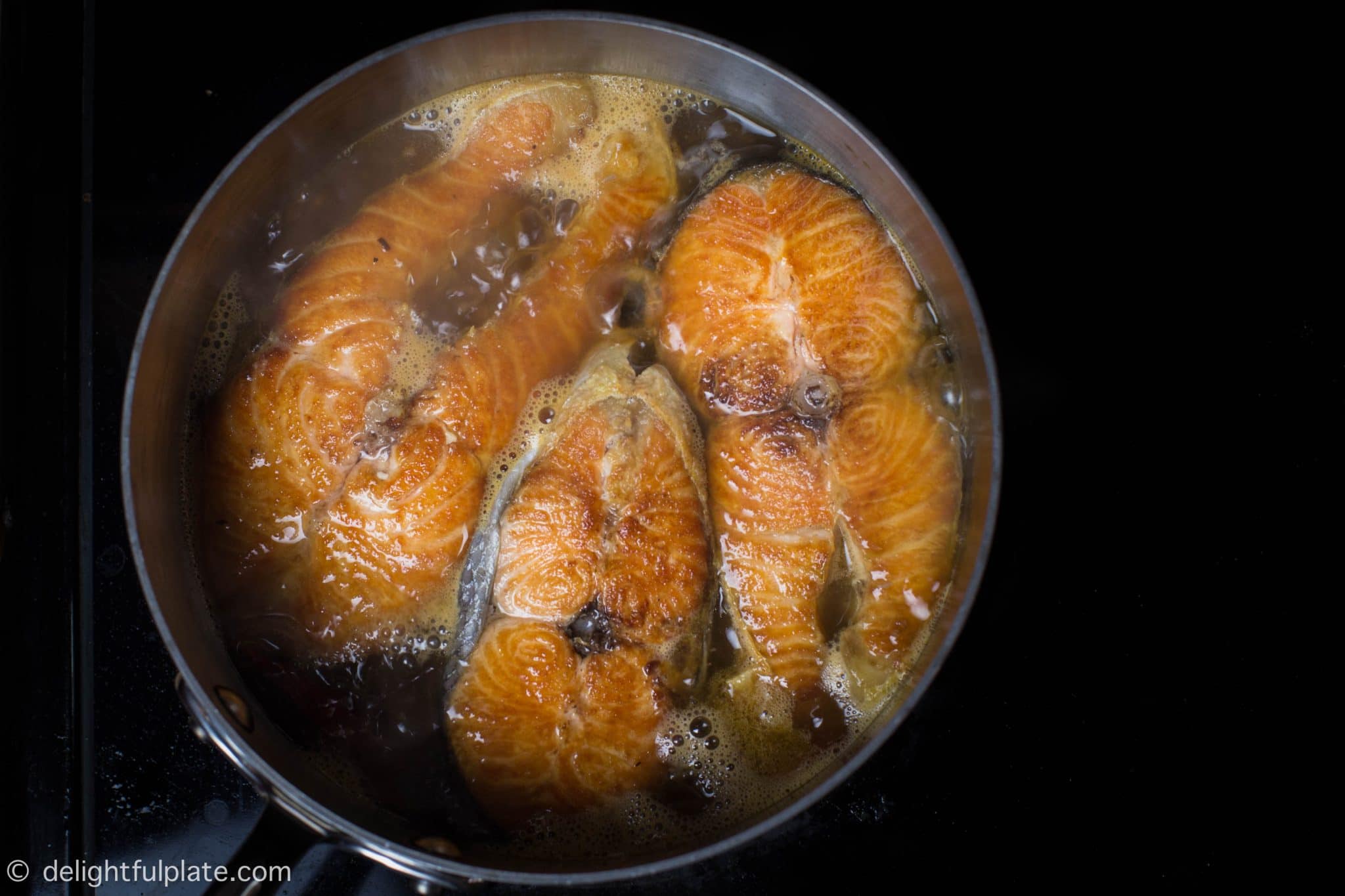 Vietnamesestyle Caramelized Salmon (Ca Hoi Kho) Delightful Plate
