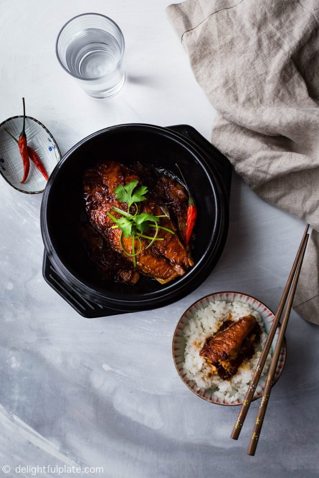 Vietnamesestyle Caramelized Salmon (Ca Hoi Kho) Delightful Plate