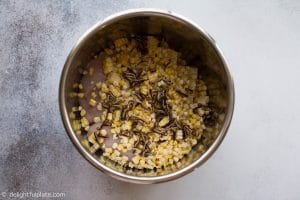 Pressure Cooker Chicken Corn Soup