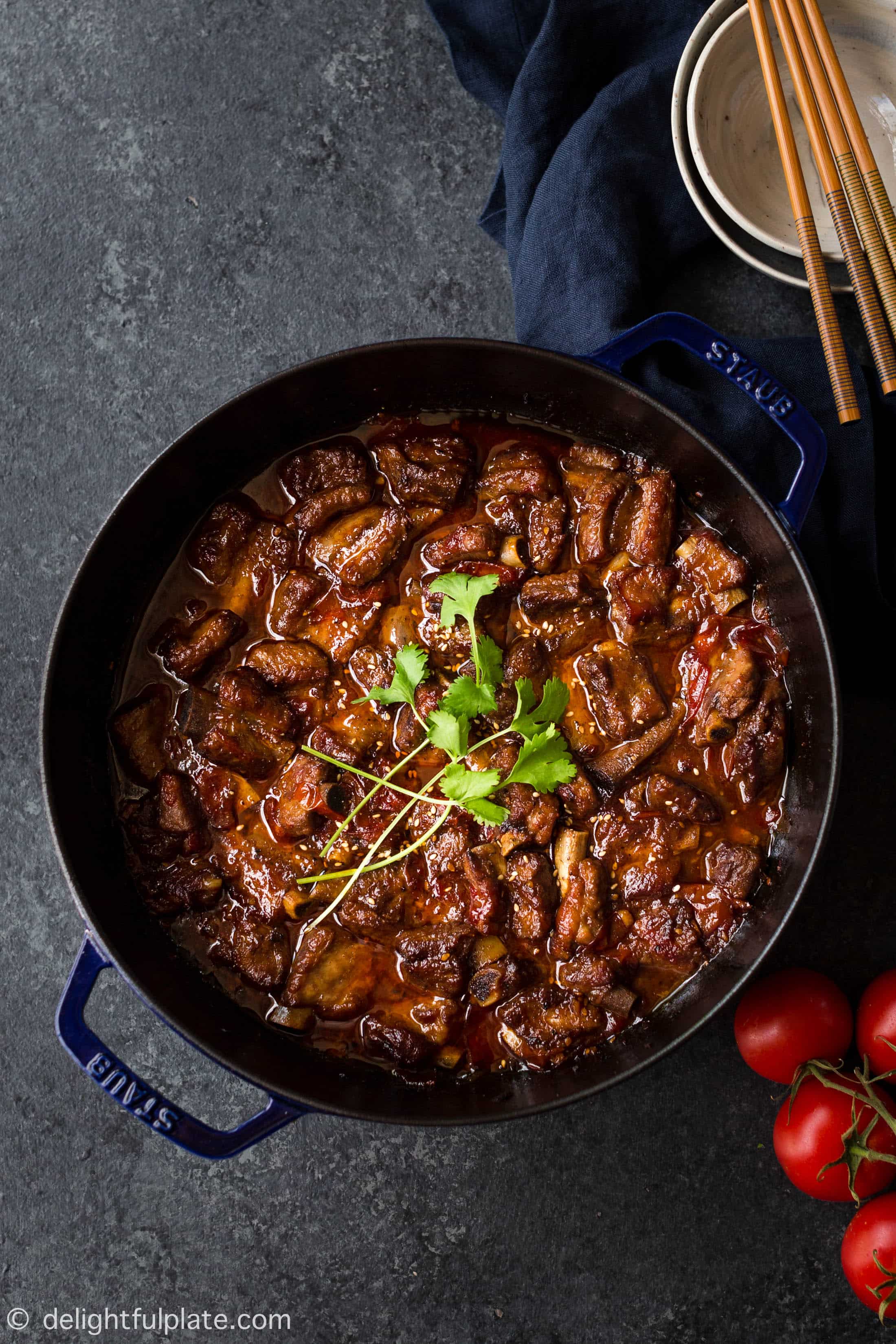 Vietnamese Sweet and Sour Pork Ribs (Suon Xao Chua Ngot) is a popular dish in Northern Vietnam. It features tender ribs coated with a delicious sweet and sour sauce.