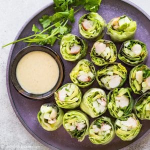 These lobster fresh spring rolls are perfect summer appetizers. They are delicious, healthy and easy to make.
