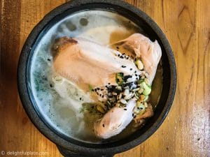 Seoul Food Travel Guide - Must Eats - Samgyetang