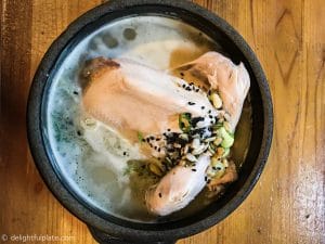 Seoul Food Travel Guide - Must try restaurants - Tosokchon Samgyetang