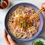 Spicy Beef Soba Noodle Salad - a quick and easy salad. It is flavorful, healthy and fulfilling.