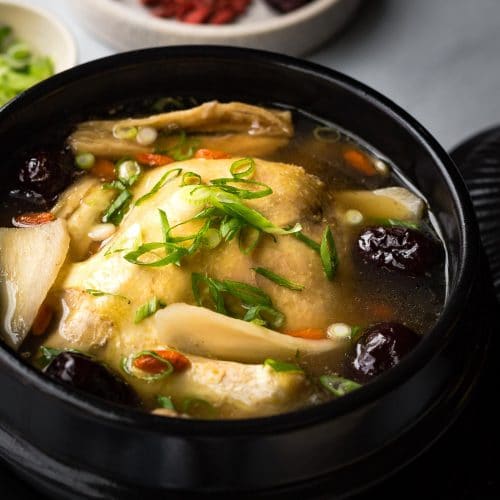 Vietnamese Coconut Herbal Chicken Soup (Ga Ham Thuoc Bac Nuoc Dua) is not only delicious, but it can also warm and heal your body. It will provide you with energy to fight off illnesses in colder months.
