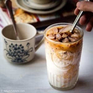 Vietnamese Yogurt Coffee (Sua Chua Cafe) is a tasty drink that is rich and creamy with an addictive aroma and bitterness from coffee. Very quick and easy to make and you will get your caffeine fix as well as yogurt health benefits from this drink.