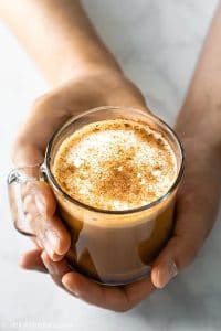 This tasty homemade caffè mocha uses Vietnamese coffee instead of espresso. It is an intense and aromatic coffee beverage with chocolatey flavors.