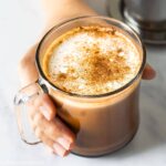 Easy homemade mocha with Vietnamese coffee, strong, aromatic and tasty!