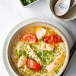 30-minute Salmon Noodle Soup