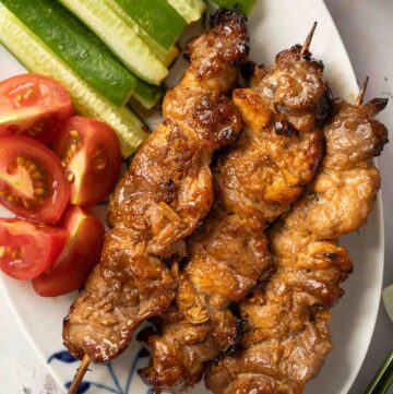 Asian Pork Skewers (Air Fryer or Grill)