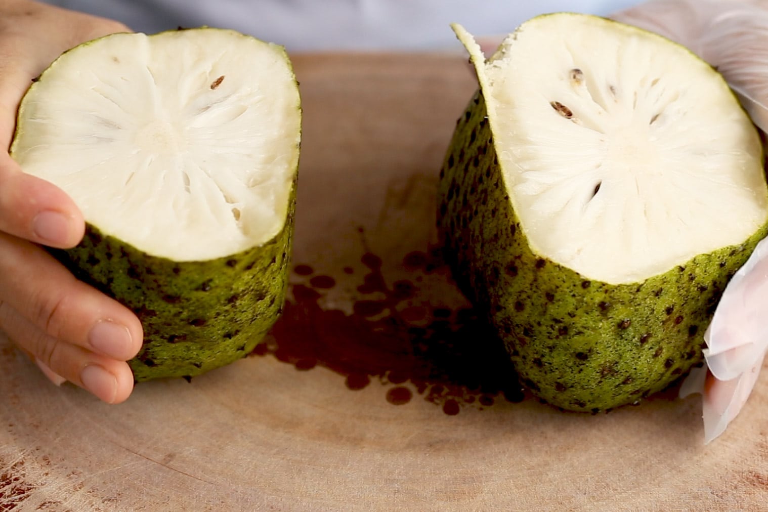 a soursop fruit