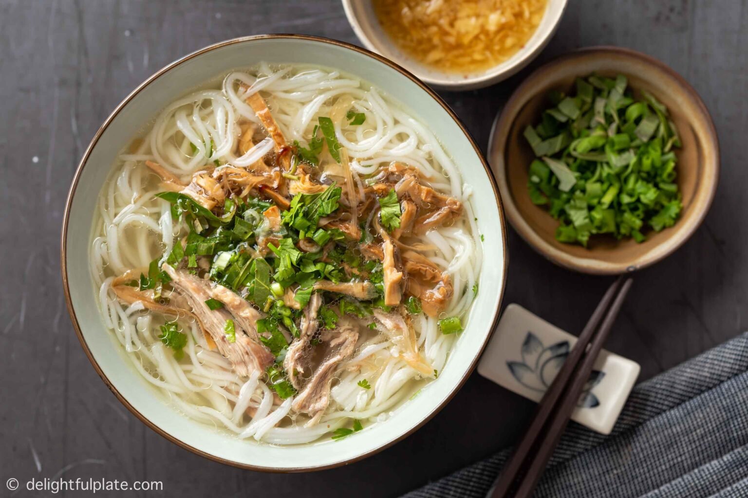 Bún Măng Vịt (Vietnamese Duck Vermicelli Noodle Soup) - Delightful Plate