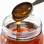 Golden Syrup in a jar