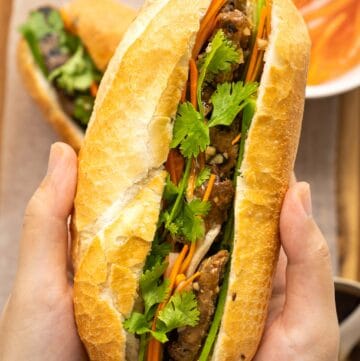 Vietnamese Beef Banh Mi