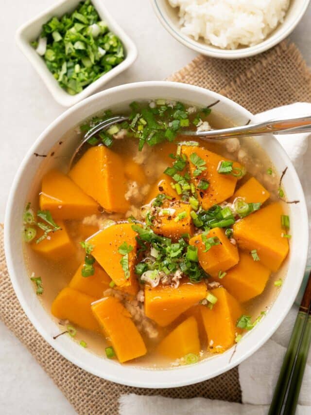 Vietnamese Pumpkin Soup with Pork Story