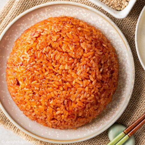 Red Rice Asian Bitter Tasting