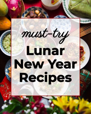 a traditional Lunar New Year feast