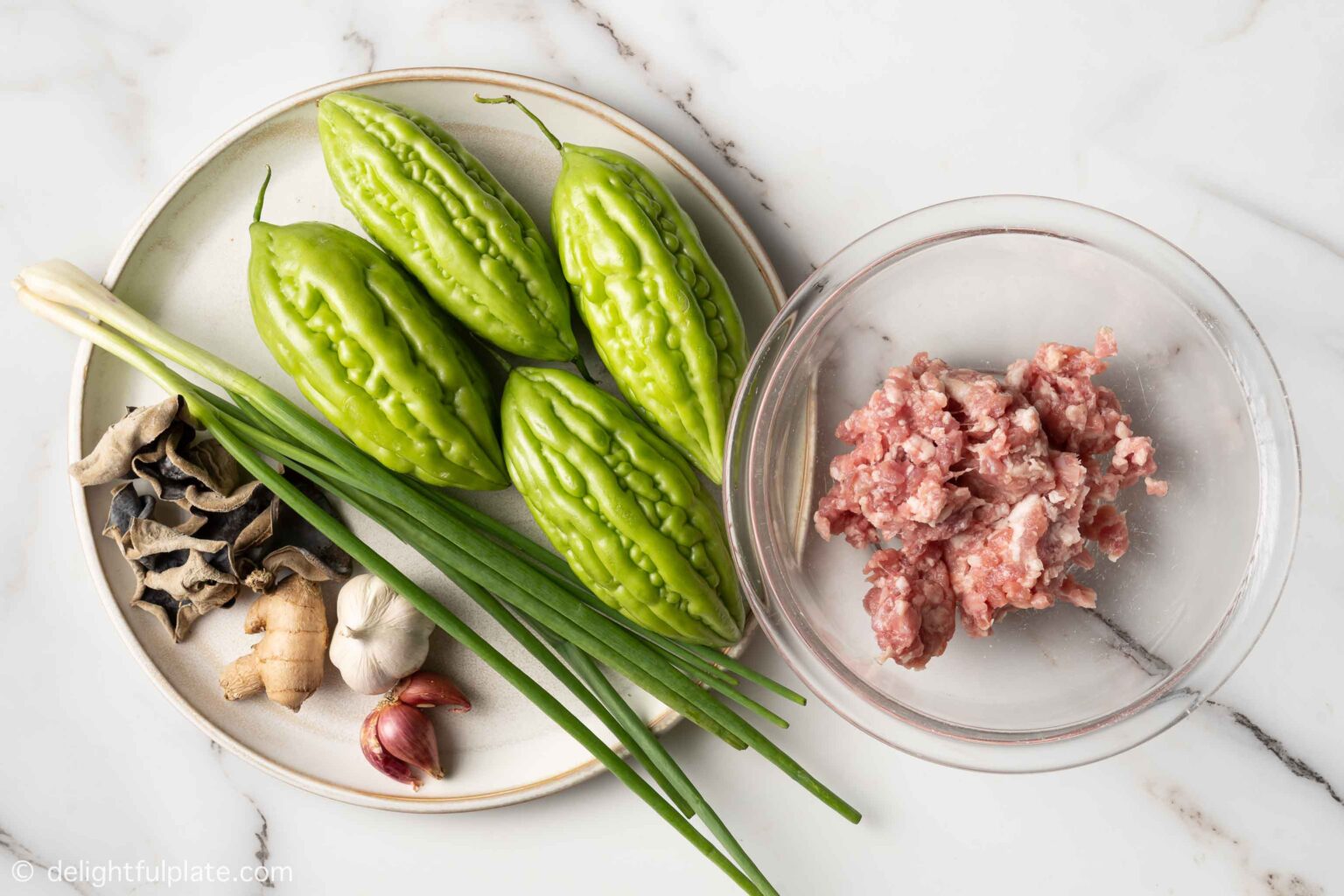 Vietnamese Bitter Melon Soup (Canh Kho Qua) Delightful Plate