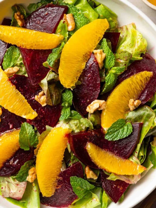 Roasted Beet Salad with Orange – Holiday Recipe
