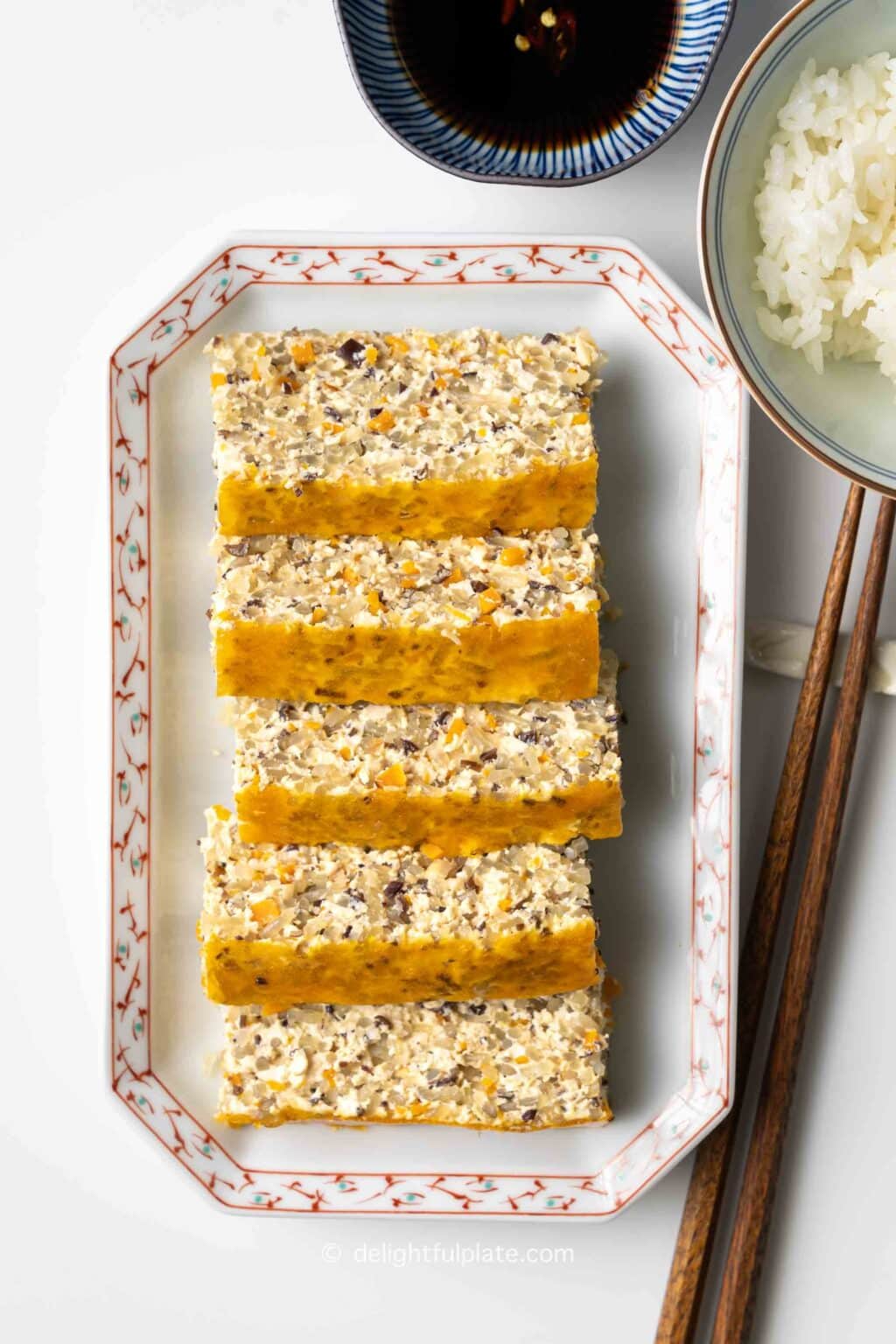 Vietnamese Vegetarian Egg Meatloaf (Chả Trứng Chay) Delightful Plate