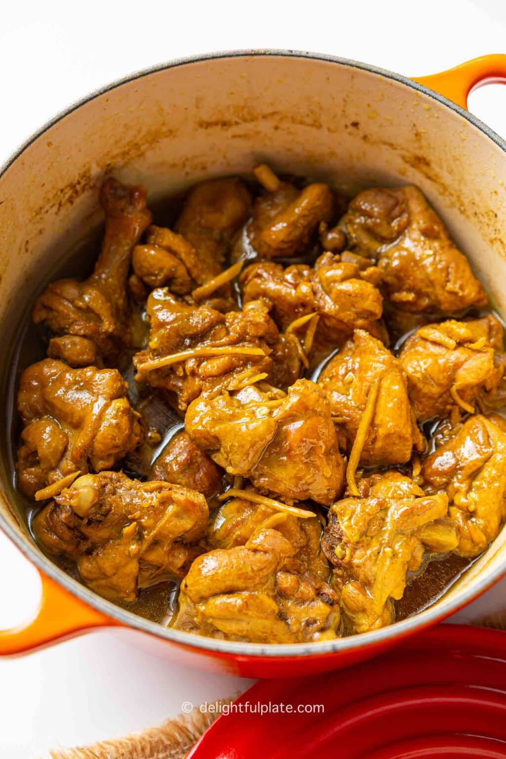 Vietnamese Ginger Braised Duck (Vịt Kho Gừng) Delightful Plate